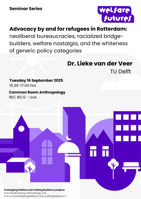 'Advocacy by and for refugees in Rotterdam' door Lieke van der Veer